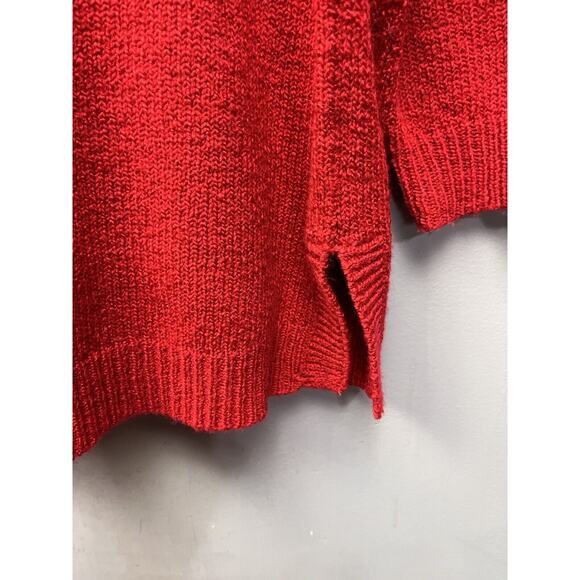 Avenue Tunic Sweater Womens plus size 18/20 Three button neckline‎ side slits - Picture 6 of 7